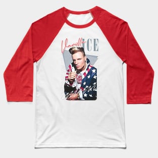 Vanilla Ice /\/ 90s Aesthetic Fan Art Design Baseball T-Shirt